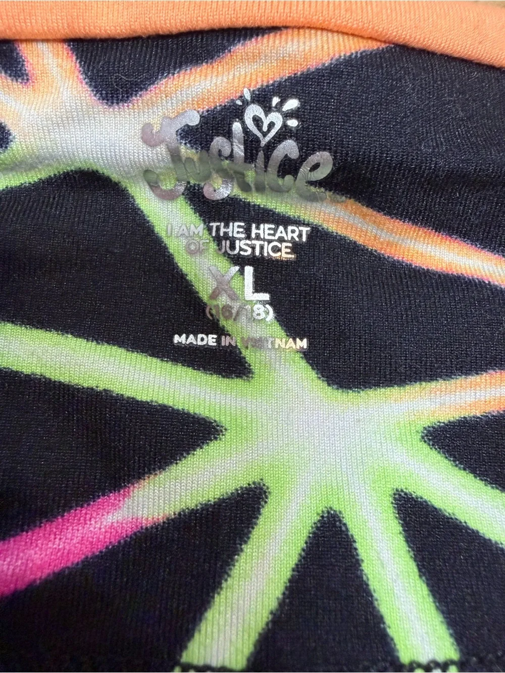Justice 16 featuring geometric